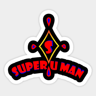 SuperUman Sticker